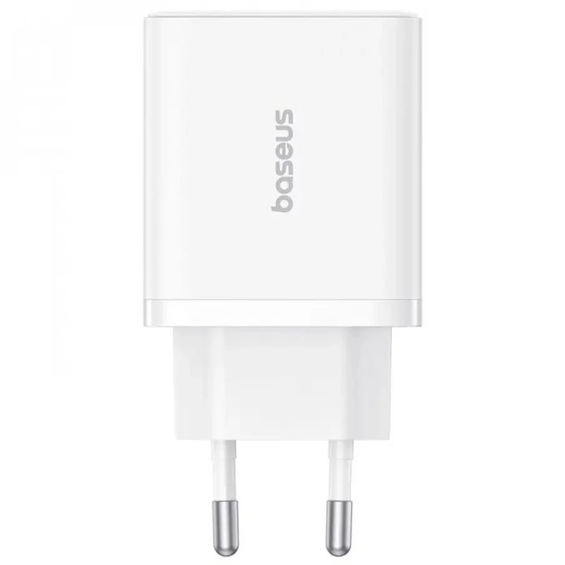 СЗУ Baseus Cube Pro Fast Charger PD30W (1USB-A/1C) (P10111404) – Moon White. Фото 3 из 4