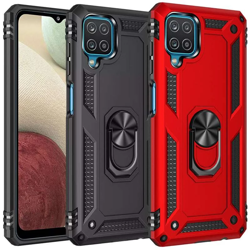 Протиударний чохол Serge Ring з кільцем на Samsung Galaxy M12 фото 1 з 1