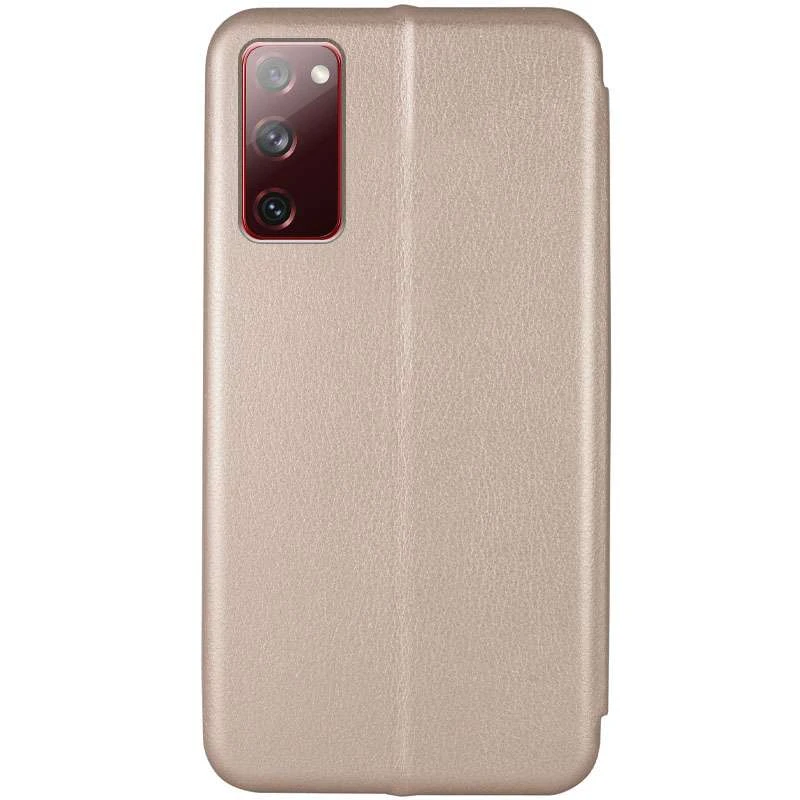 

Чохол-книжка класичний на Samsung Galaxy S20 FE (Золотий)