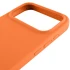 Чохол Silicone Case з закритим низом на Apple iPhone 17 Pro Max (6.9") – Помаранчевий / Orange. Фото 4 з 4