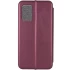Чохол-книжка класичний на Samsung Galaxy S21 FE – Бордовий. Фото 3 з 4