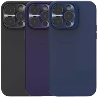Чехол Nillkin Silicone LensWing Magnetic з закритою камерою на Apple iPhone 14 Pro (6.1")