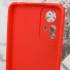 Кольоровий силіконовий чохол із захистом камери на Xiaomi Redmi Note 12S – Червоний / Red. Фото 6 з 6