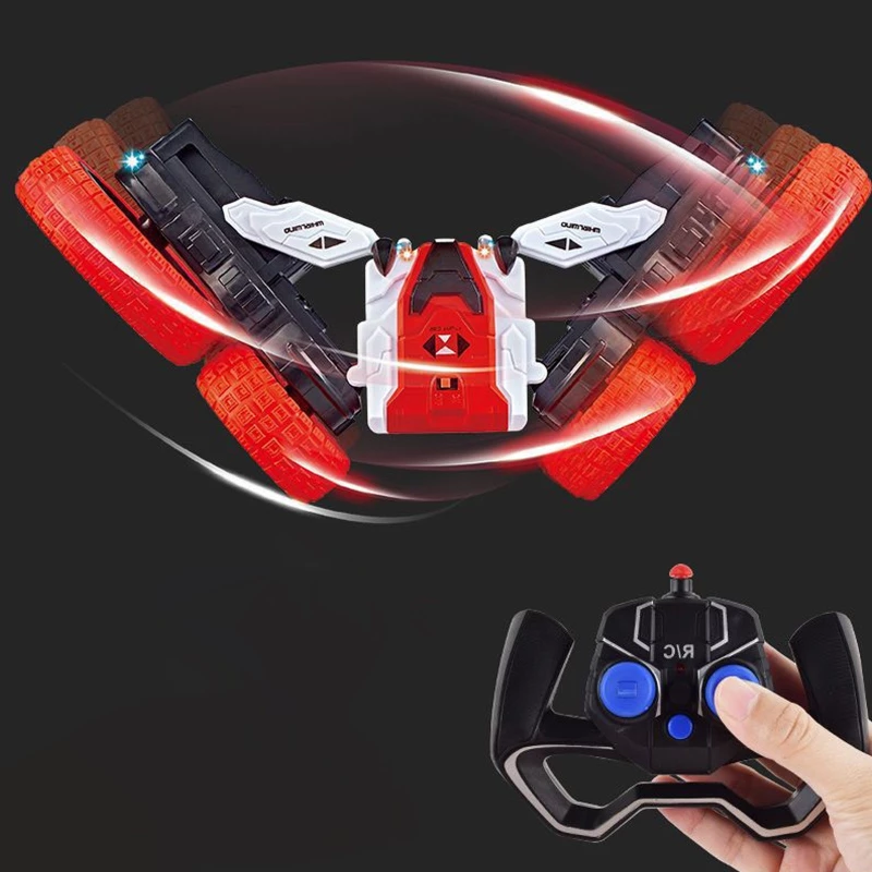 Машинка на радіокеруванні SHT DW02A Trick and Flip RC Car 2.4G – Red. Фото 3 з 4