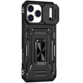 Ударостійкий чохол Square Ring зi шторкою на камеру на Apple iPhone 17 Pro (6.3") фото 1 з 4