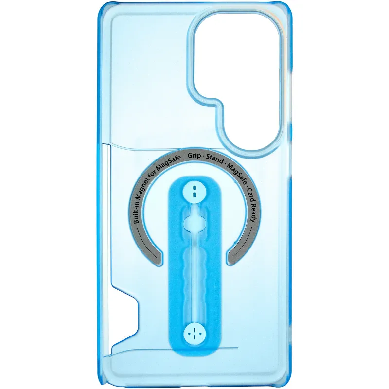 Чохол PC Soft Mist with Magnetic Fit для Samsung Galaxy S25 Ultra – Light Blue. Фото 4 з 7