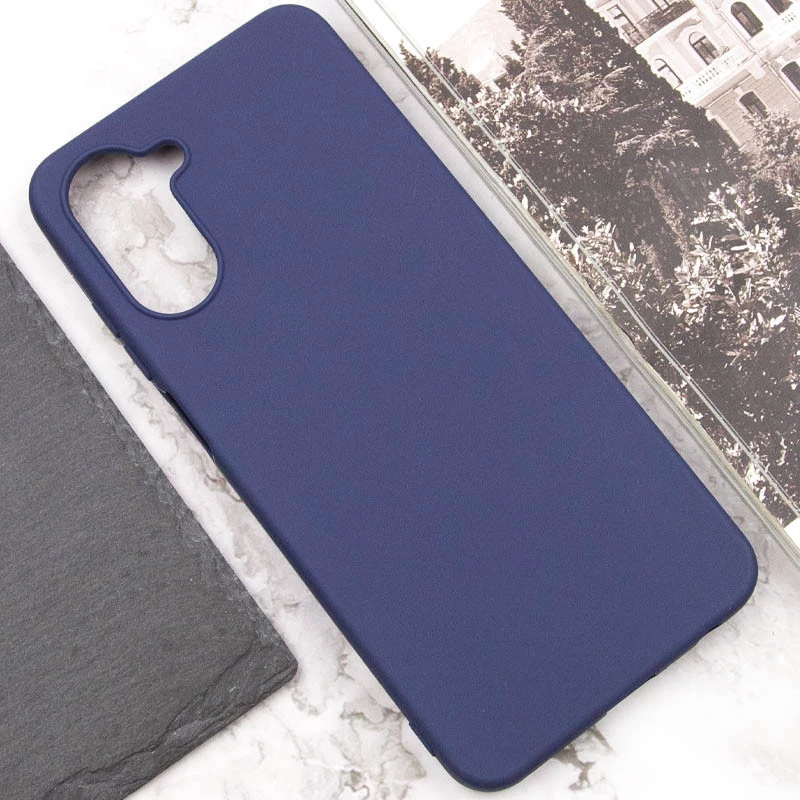 Кольоровий силіконовий чохол на Realme 10 4G – Синій. Фото 4 з 6