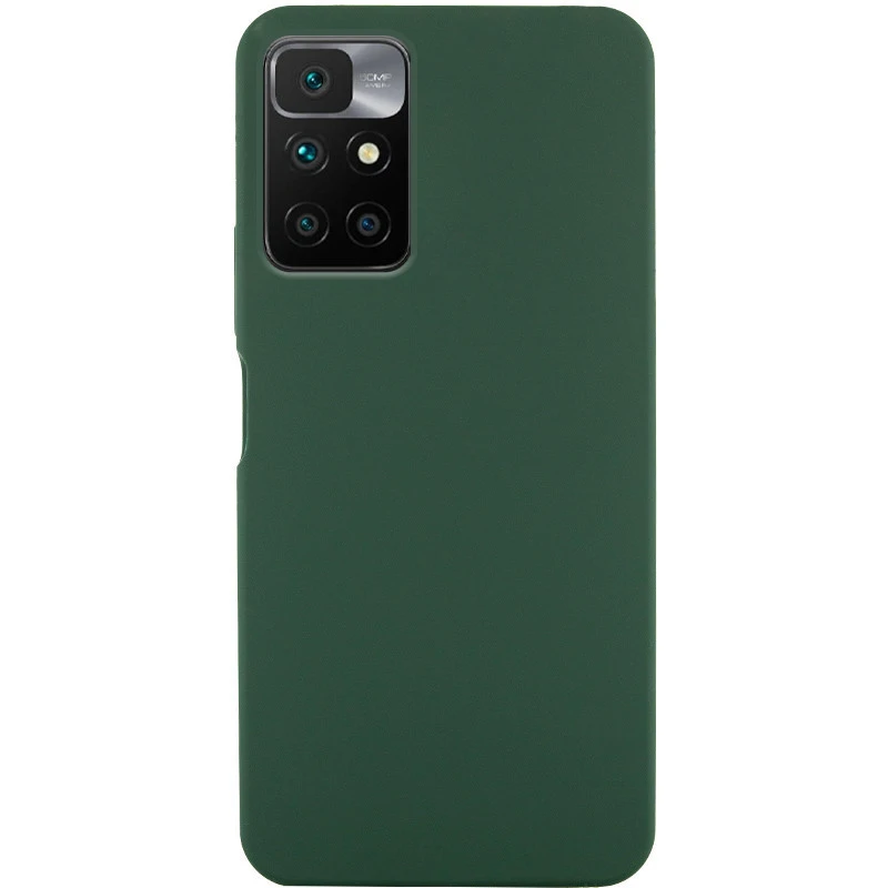 Чохол Silicone Cover Ummi Lakshmi (AA) для Xiaomi Redmi 9A – Зелений / Dark green. Фото 1 з 1