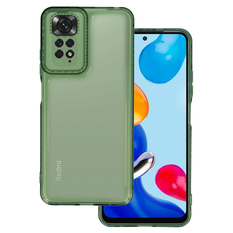 

Силіконовий чохол з візерунком на Xiaomi Redmi Note 11 Pro 4G/5G (Зелений)