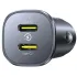 АЗП Baseus GoTrip DP1 PD30W (2USB-C) (C00072300123) – Cosmic Black. Фото 2 з 4