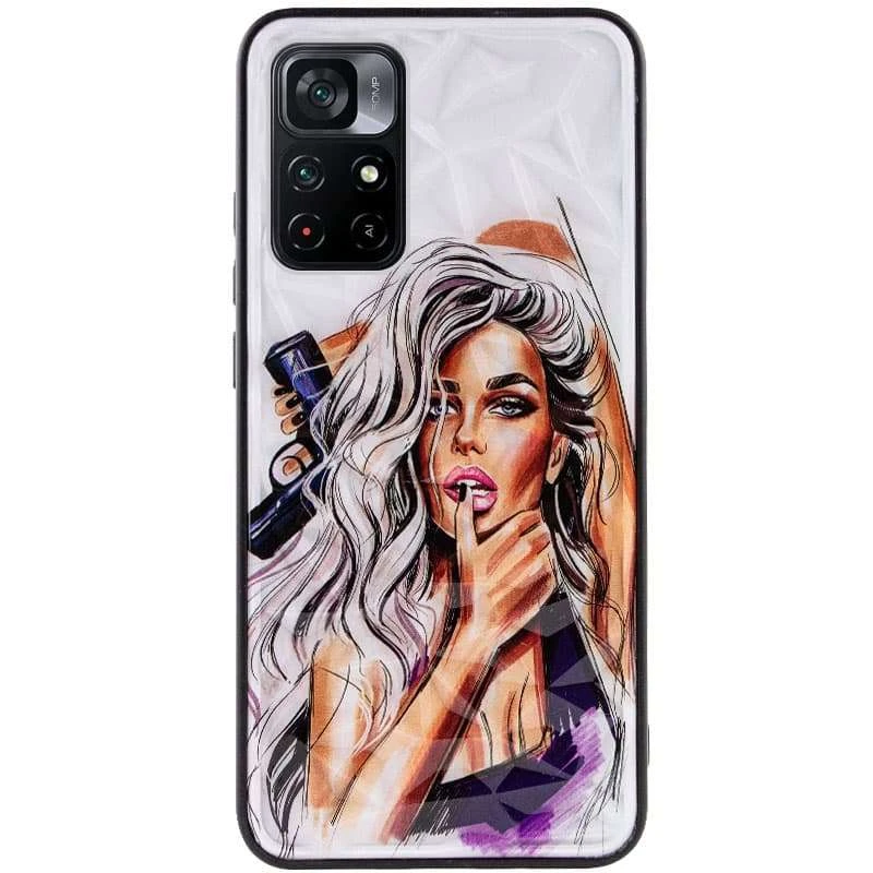 

Скляний чохол Prisma Ladies на Xiaomi Poco M4 Pro 5G (Purple)