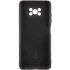 Чохол Silicone Case Lakshmi Plus з закритою камерою на Xiaomi Poco X3 NFC / Poco X3 Pro – Чорний / Black. Фото 2 з 4