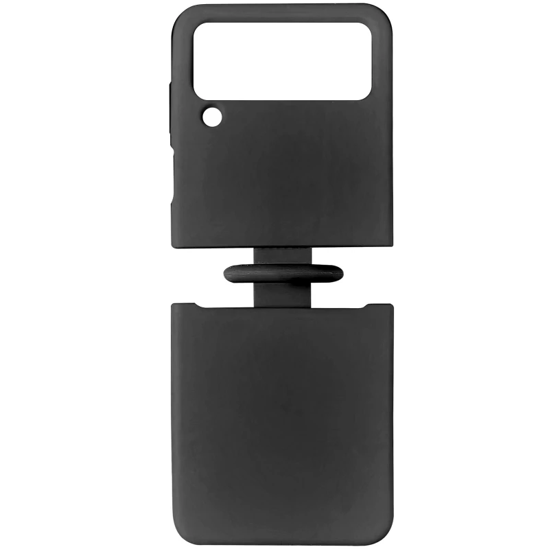 Чохол Foldables Silicone Cover Lakshmi (AAA) для Samsung Galaxy Z Flip5 – Чорний / Black. Фото 1 з 6