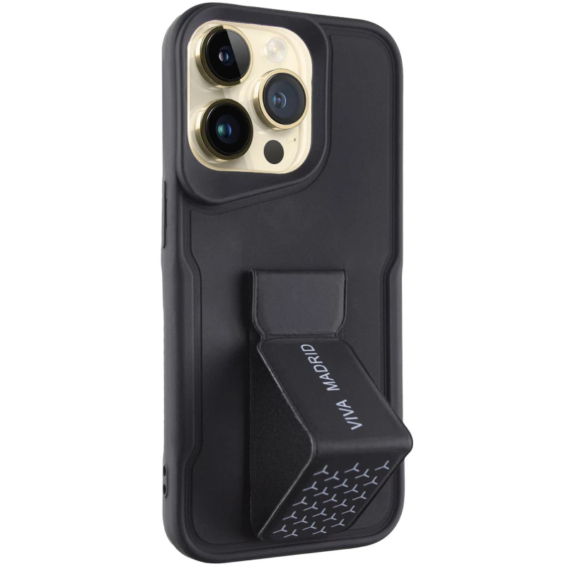 Чохол Віва з ремінцем для Apple iPhone 14 Pro (6.1") – Black. Фото 3 з 7