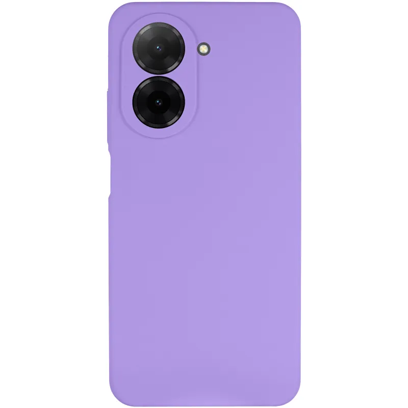 Чохол Silicone Case Lakshmi Premium із закритою камерою для Xiaomi Poco C71 – Бузковий / Dasheen. Фото 4 з 9