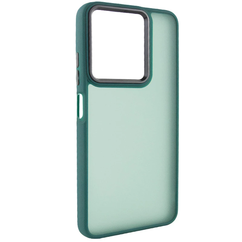 Чохол TPU+PC Lyon Frosted на Infinix Hot 40i – Green. Фото 1 з 2
