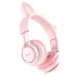 Наушники Hoco W36 Cat ear – Pink. Фото 2 из 3