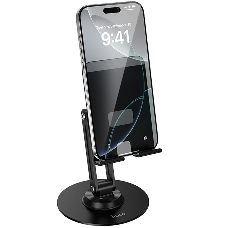 Підставка для телефону Hoco HD15 Suntuoso – Black. Фото 3 з 6
