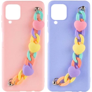 Чехол Heart с цепочкой для Samsung Galaxy M33 5G фото 1 из 2