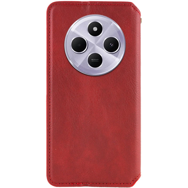 Чехол книжка GETMAN кубик для Xiaomi Redmi A4 – Красный. Фото 2 из 6