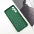 Силиконовый чехол сотами для Samsung Galaxy A25 5G – Зеленый / Cyprus Green. Фото 5 из 7