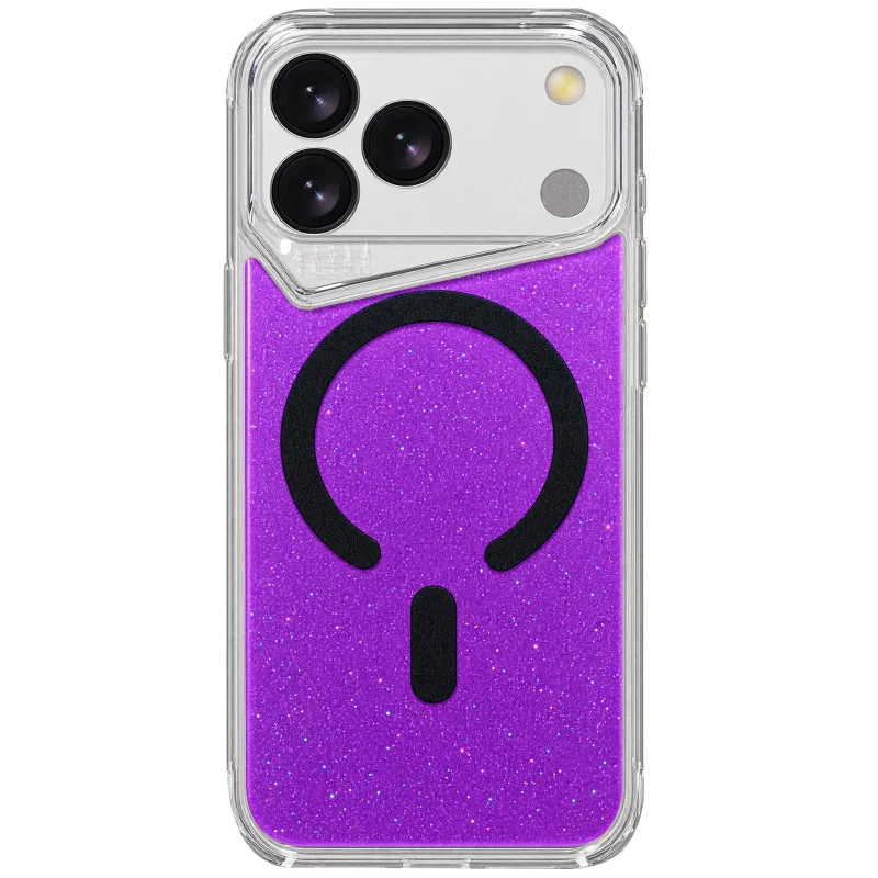 Чехол TPU+PC Gear4 Crystal Palace Shine with Magnetic Fit для Apple iPhone 18 Pro – Purple. Фото 1 из 1