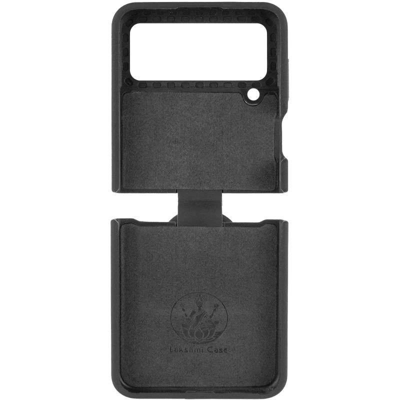 Чохол Foldables Silicone Cover Lakshmi (AAA) для Samsung Galaxy Z Flip4 – Чорний / Black. Фото 5 з 6