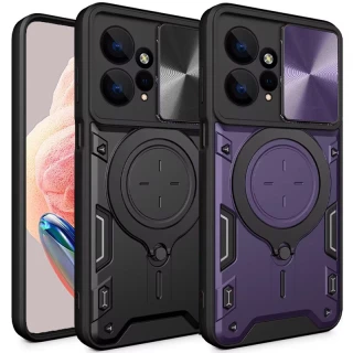 Ударостійкий чохол Bracket Ringstand із захисною шторкою для камери на Xiaomi Redmi Note 12 4G фото 1 Ударостійкий чохол Bracket Ringstand із захисною шторкою для камери на Xiaomi Redmi Note 12 4G фото 1 з 1