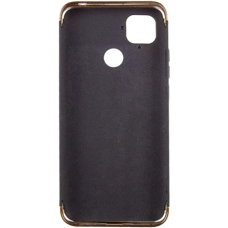 Пластиковая накладка с хромом для Xiaomi Redmi 9C – Черный. Фото 2 из 4
