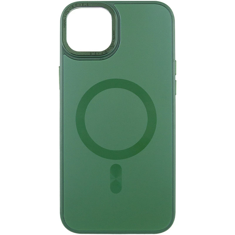 Силіконовий сапфіровий чохол з MagSafe на Apple iPhone 15 Plus (6.7") – Зелений / Forest green. Фото 3 Силіконовий сапфіровий чохол з MagSafe на Apple iPhone 15 Plus (6.7") – Зелений / Forest green. Фото 3 з 13