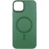 Силіконовий сапфіровий чохол з MagSafe на Apple iPhone 15 Plus (6.7") – Зелений / Forest green. Фото 3 Силіконовий сапфіровий чохол з MagSafe на Apple iPhone 15 Plus (6.7") – Зелений / Forest green. Фото 3 з 13