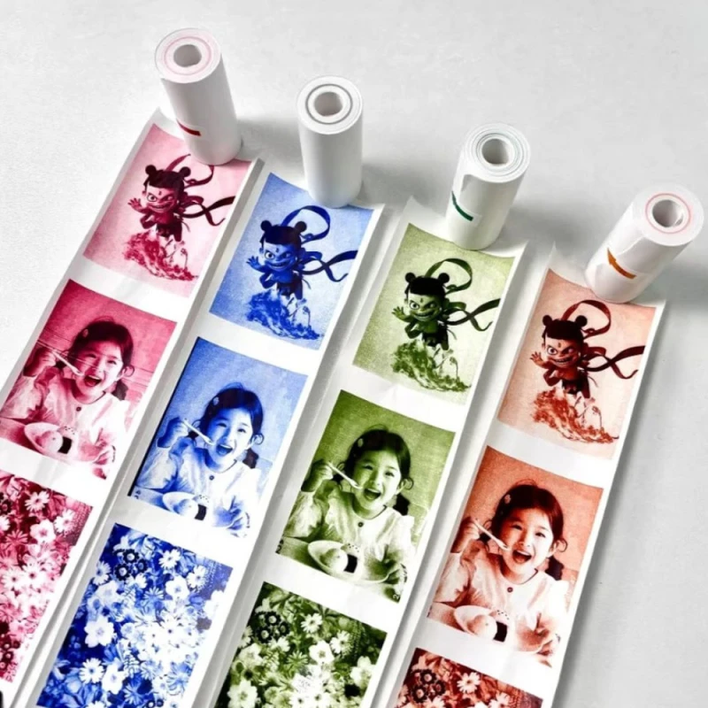 Набір кольорового термопаперу для дитячого фотоапарата та принтера H8 Ultra (4шт) – Mix Color. Фото 4 з 4