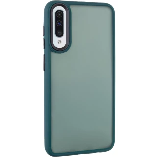 Чохол TPU+PC Lyon Frosted на Samsung Galaxy A50 (A505F) / A50s / A30s — Green