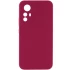 Чохол Silicone Case Lakshmi Plus з закритою камерою на Xiaomi Redmi Note 12S – Бордовий / Marsala. Фото 1 з 1