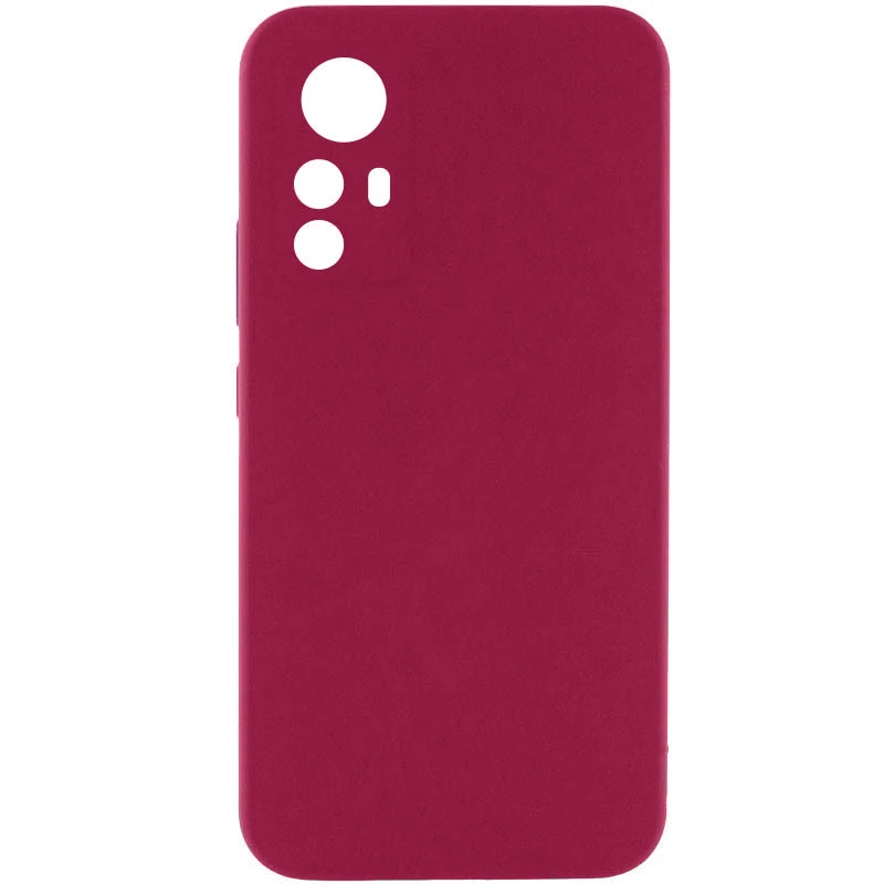 Чохол Silicone Cover Ummi Lakshmi Full Camera (AA) для Xiaomi Redmi Note 12S – Бордовий / Marsala. Фото 1 з 1