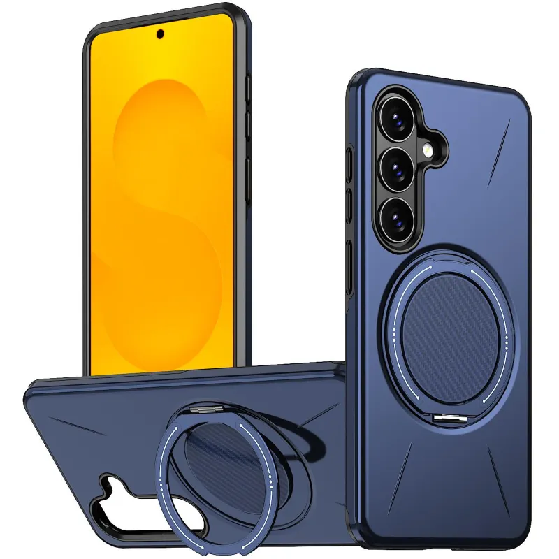 TPU+PC чохол Kalebol Magnetic Case для Samsung Galaxy A17 4G/5G – Blue. Фото 2 з 3