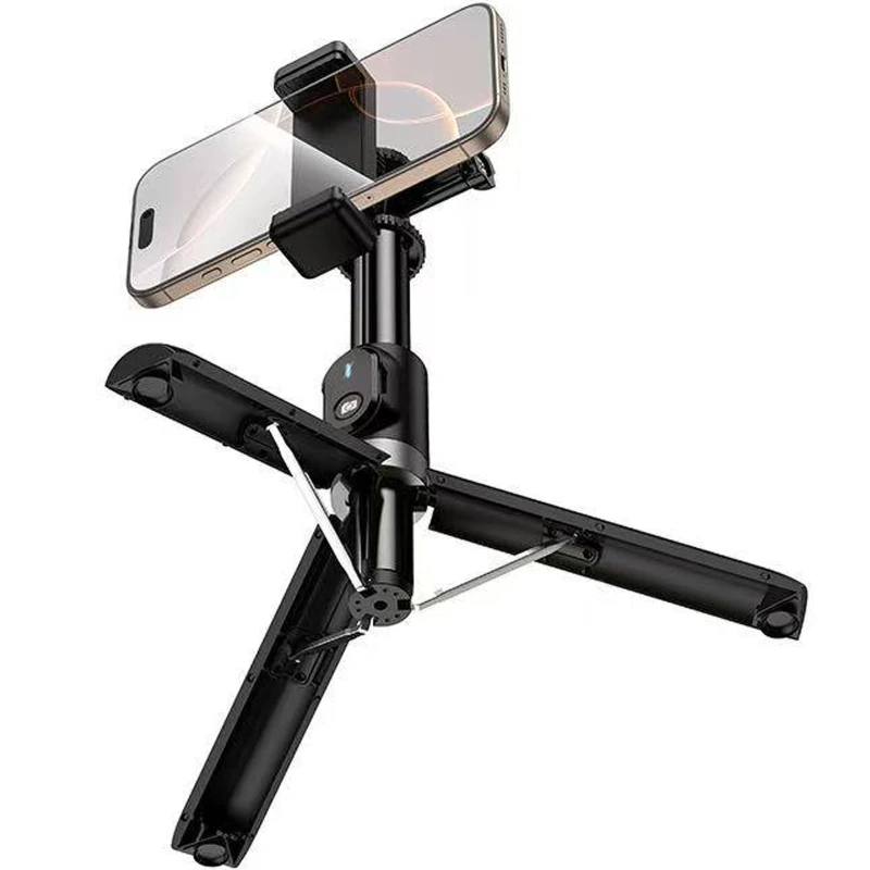 Монопод для селфі Hoco K101 Prestigio + знімний BT пульт – Black. Фото 5 з 6