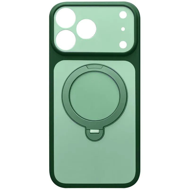 Чохол Ummi Full Camera with Magnetic Fit HQ Ring для Apple iPhone 17 Pro Max (6.9") – Green. Фото 2 з 8