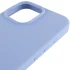 Чохол з закритим низом Silicone Case на Apple iPhone 16 Pro Max – Блакитний / Lilac Blue. Фото 11 з 19