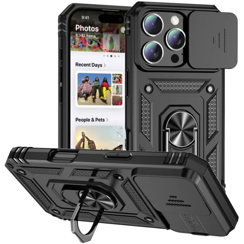 Чохол Camshield Serge Ring для Apple iPhone 16 Pro фото 1 з 1