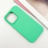Чохол з закритим низом Silicone Case на Apple iPhone 13 Pro (6.1") – Зелений / Spearmint. Фото 3 з 5