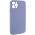 Чехол с защитой камеры Silicone Case для Apple iPhone 12 Pro (6.1") – Серый / Lavender Gray. Фото 2 из 6
