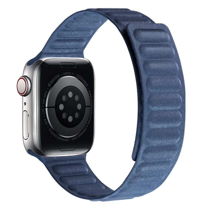 

Ремінець FineWoven (AAA) для Apple watch 42mm/44mm/45mm (Pacific Blue)