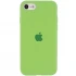 Чехол Silicone Case с закрытым низом для Apple iPhone SE (2020) – Мятный / Mint. Фото 1 из 1