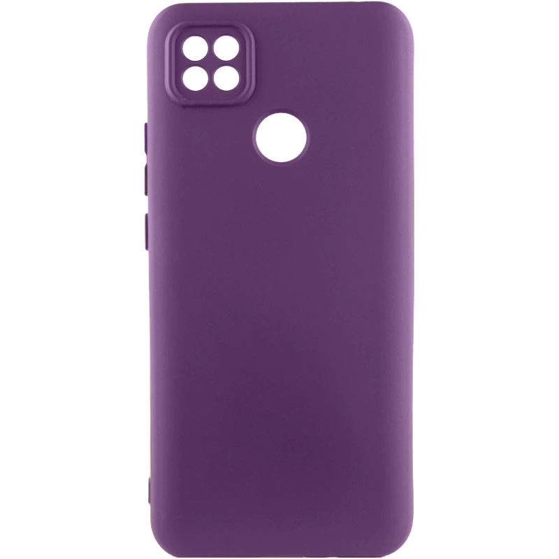 Чохол Silicone Case Lakshmi Plus з закритою камерою на Xiaomi Redmi 10A – Фіолетовий / Purple. Фото 1 з 2