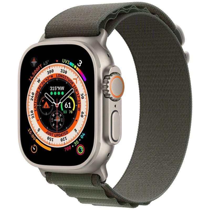 

Ремінець Alpine Loop для Apple watch 42mm/44mm/45mm/49mm (m/l) (Зелений / Green)