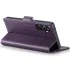 Шкіряний чохол-книжка CaseMe Nappa leather для Samsung Galaxy A36 5G – Purple. Фото 6 з 6