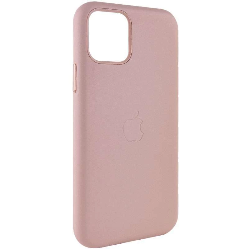 Кожаный чехол Silicone Case Soft для Apple iPhone 11 Pro Max (6.5") – Sand Pink. Фото 3 из 9