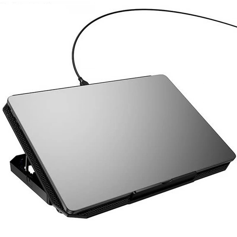 Охлаждающий кулер-подставка для ноутбука Hoco GA4 Jade Cooling Stand – Black. Фото 6 из 6