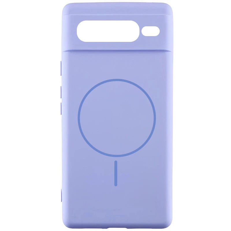 Силіконовий чохол Lakshmi MagFit з захистом камери для Google Pixel 7 Pro – Бузковий / Dasheen. Фото 1 з 4
